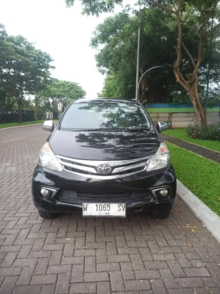 Toyota Avanza G 2013 Manual Hitam – Siap Pakai