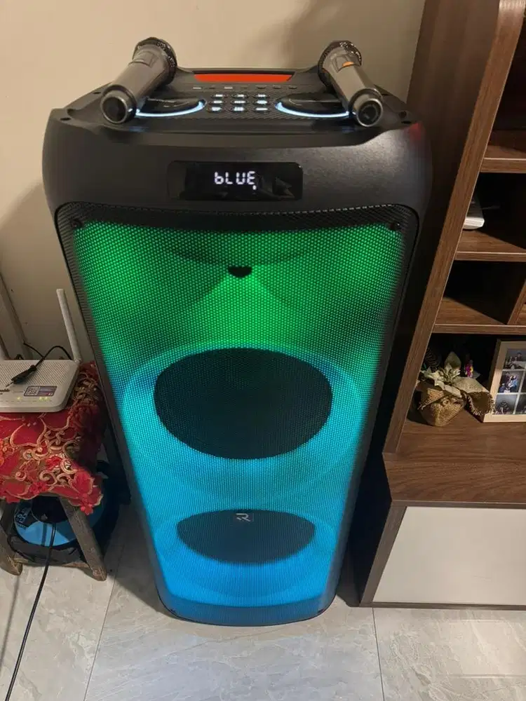 Speaker Karaoke Roomi Party Box
