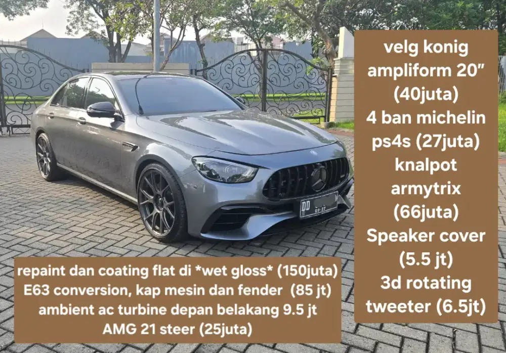 Mercedes-Benz E300 2017 -- E63 body -- Bensin