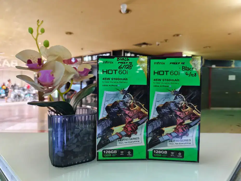 PROMO INFINIX HOT 60i 6/128 NEW GARANSI RESMI