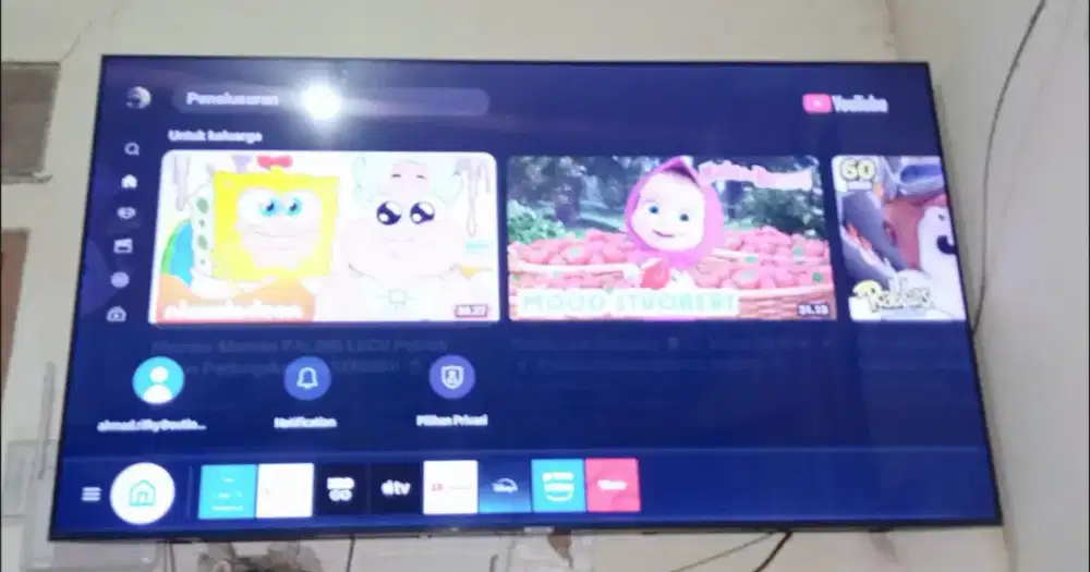 Tv LED Smart Digital Android Samsung 65 inch Likenew
normal,mulus,nego