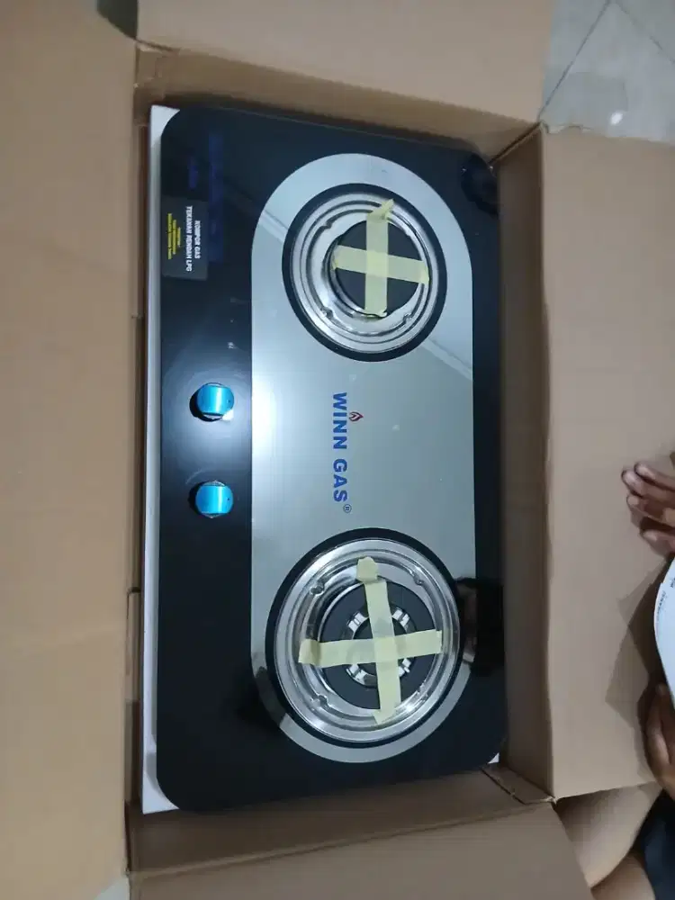 Kompor tanam win gas kondisi new aka baru ya kakak