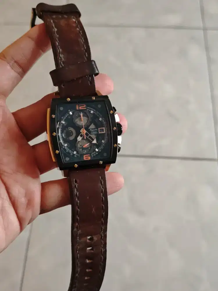 Jam tangan alexander cristie 6376 MC orginal