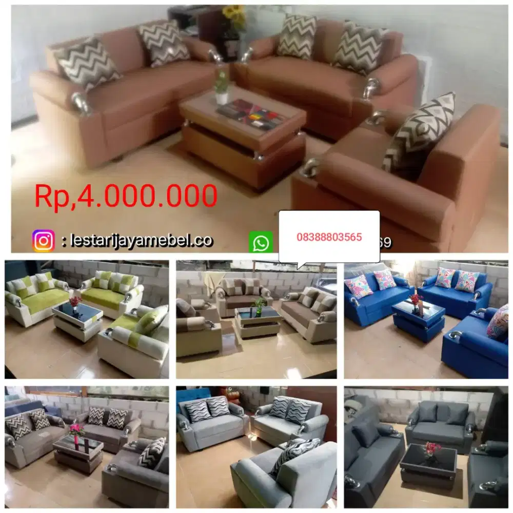 Sofa Tamu 221+ Meja
