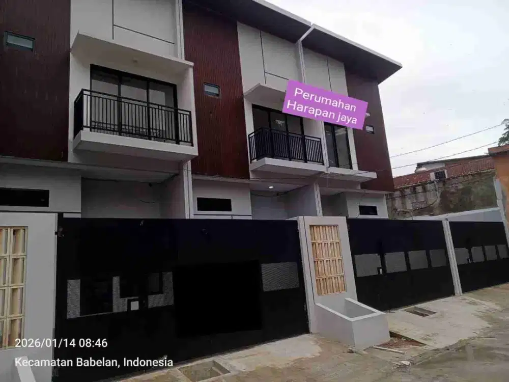 RUMAH BARU SIAP HUNI..! HARAPAN JAYA ALEXINDO - B3KASI KOTA