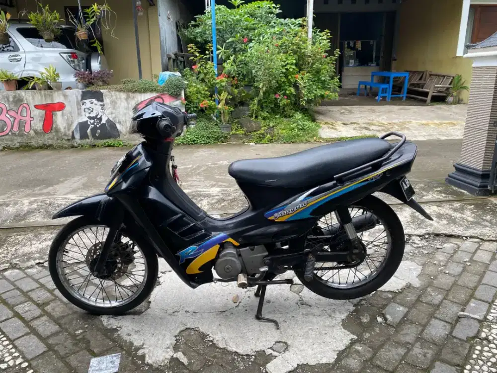 Suzuki Shogun kebo THN 1997 plat AB kota