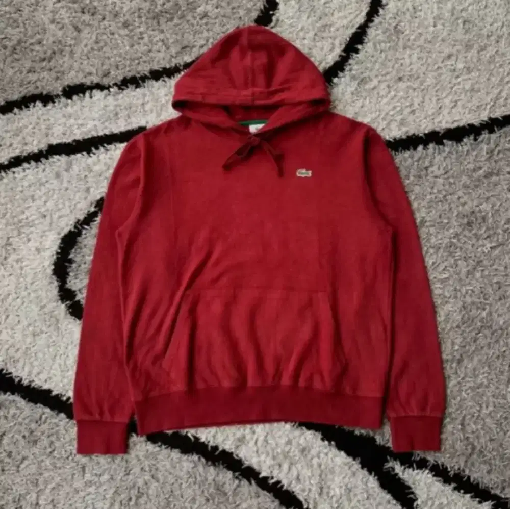 Hoodie lacoste small logo