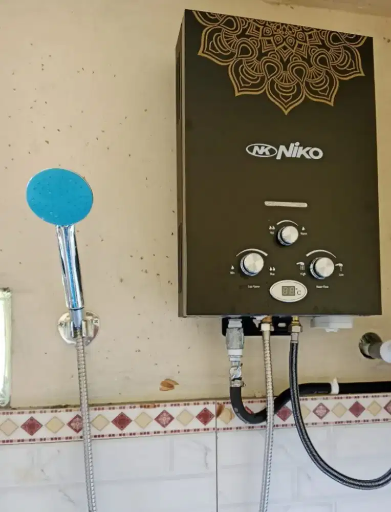 Water Heater Gas Niko # Siap Pakai