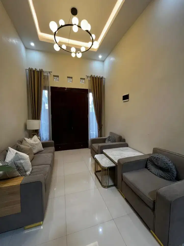 SOFA MINIMALIS 3+2 SEATER MURAH