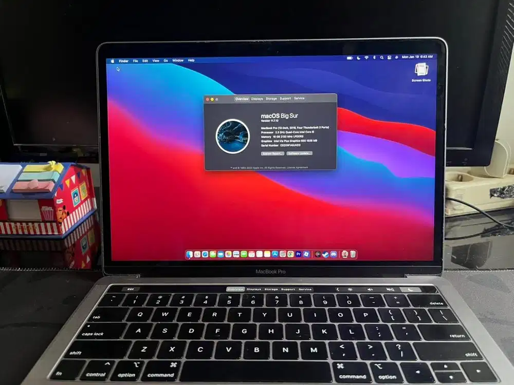 macbookpro 2018 13'