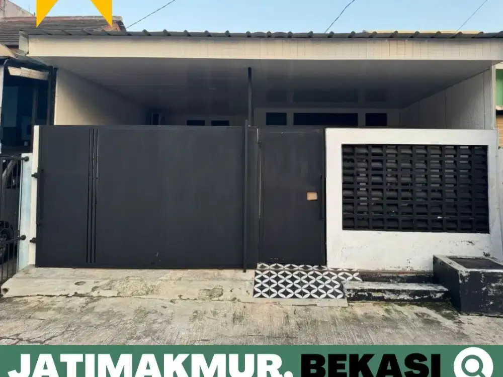 Rumah dijual Murah Siap Huni, Jatimakmur, Bekasi dekat LRT Cikunir