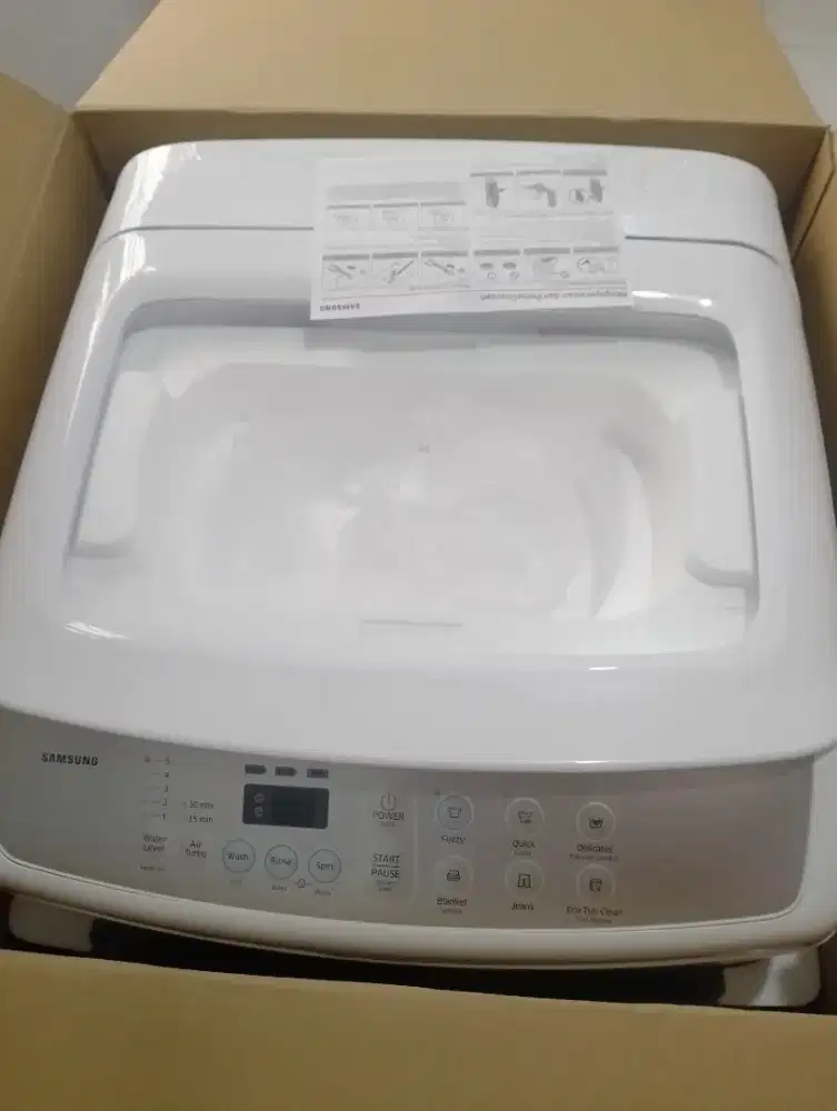 Dijual mesin cuci Samsung 8kg masih Gress(baru)