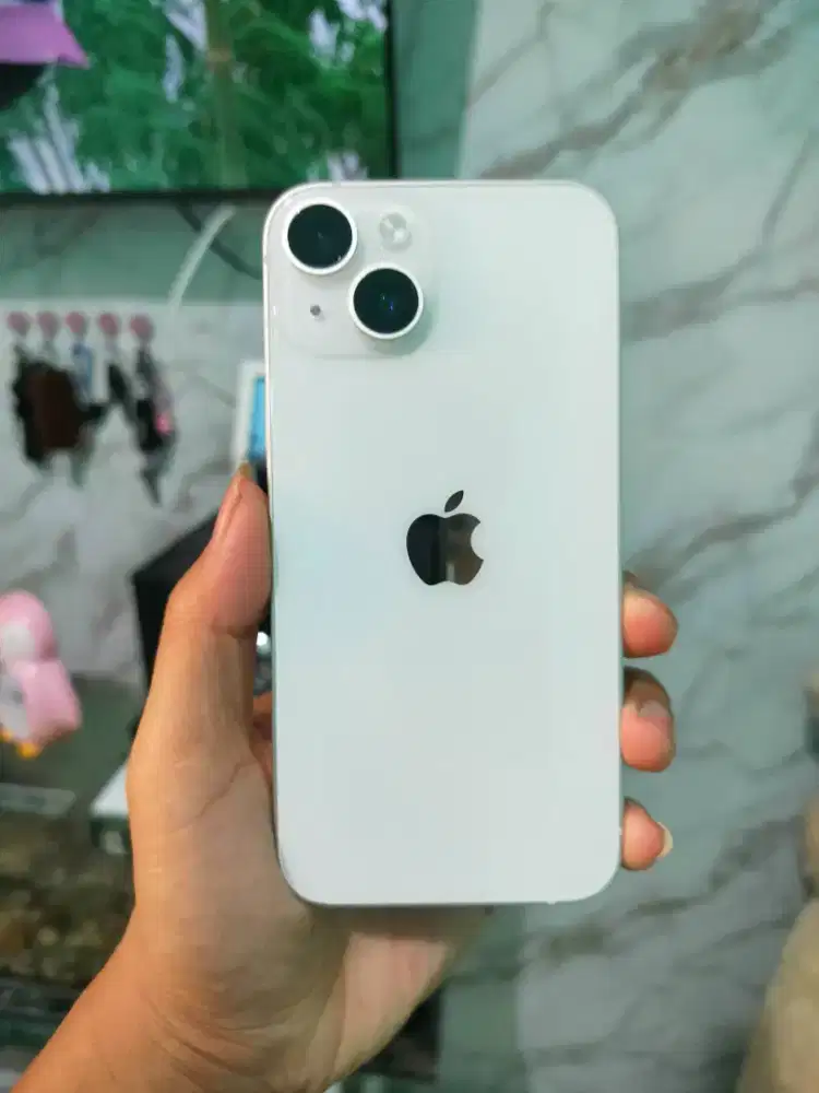 iPhone 14 128 iBox pemakaian 1 bulan garansi panjang Hb 100