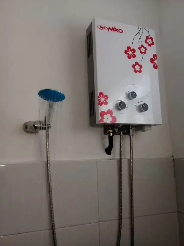 Water Heater Gas Merk Niko (Siap Pakai)