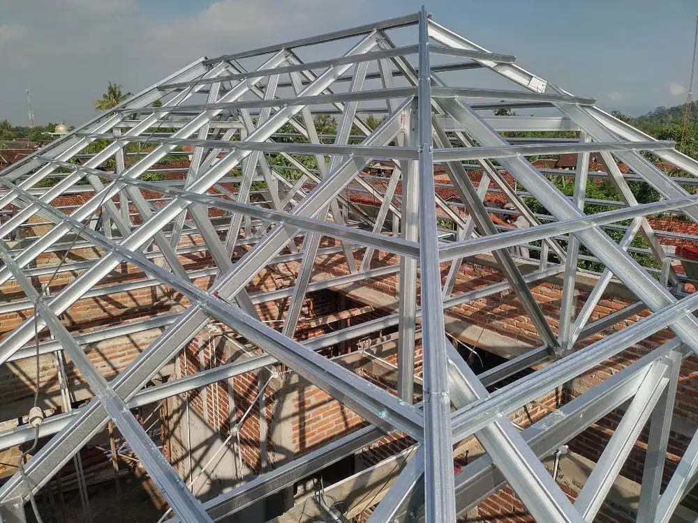 Konstruksi Baja Ringan BIMA TRUSS Kualitas NO 1 Dgn SOFTWARE Psti KUAT
