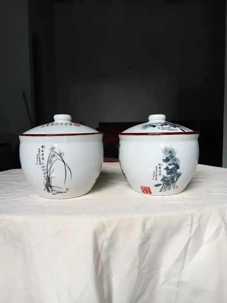 Antique Porcelain Bowl - Qianlong Marked Old Chinese