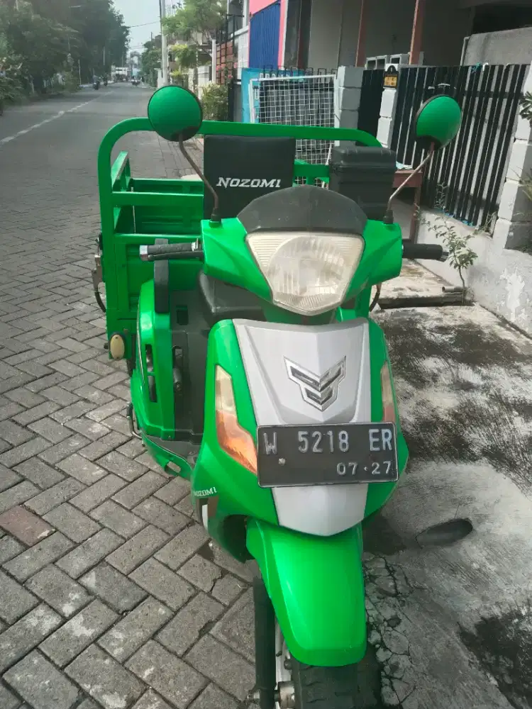 Jual motor roda 3 Nozomi normal jarang pakai rewwin