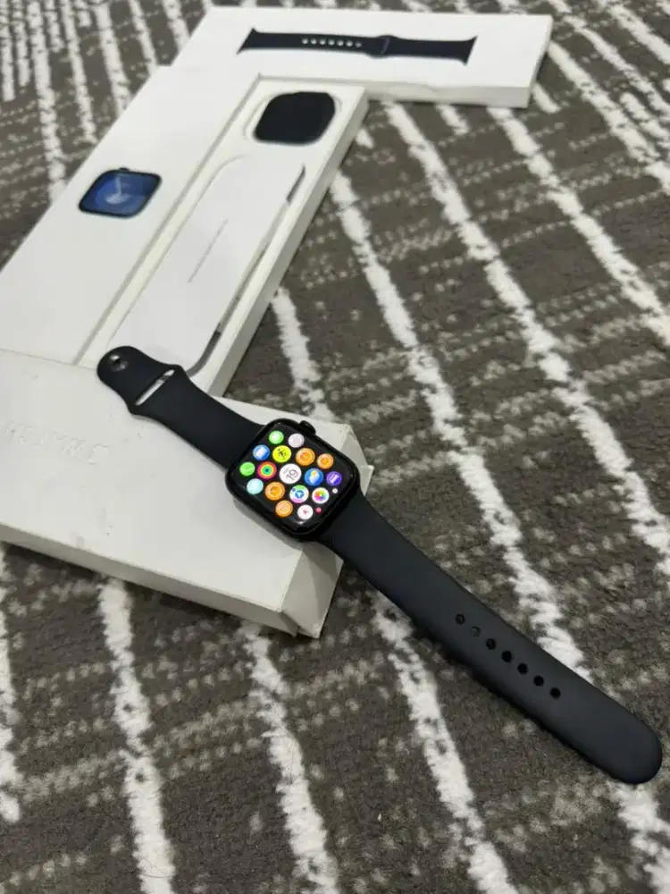 iWatch Series 9 45mm iBox Resmi Fullset Original