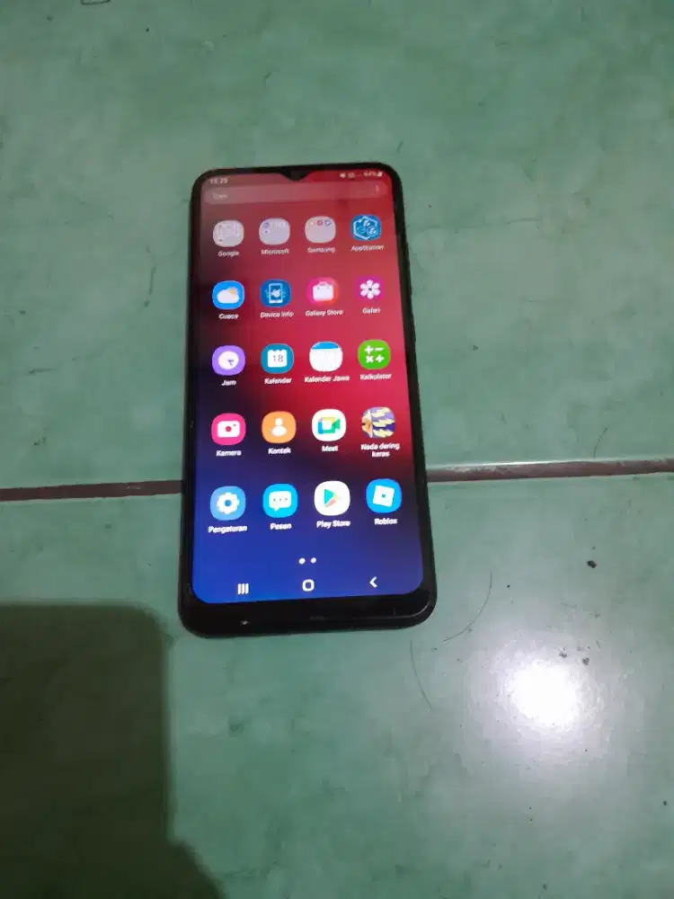 Jual hp samsung A02s ram 3/32,no minus,fulset,nego