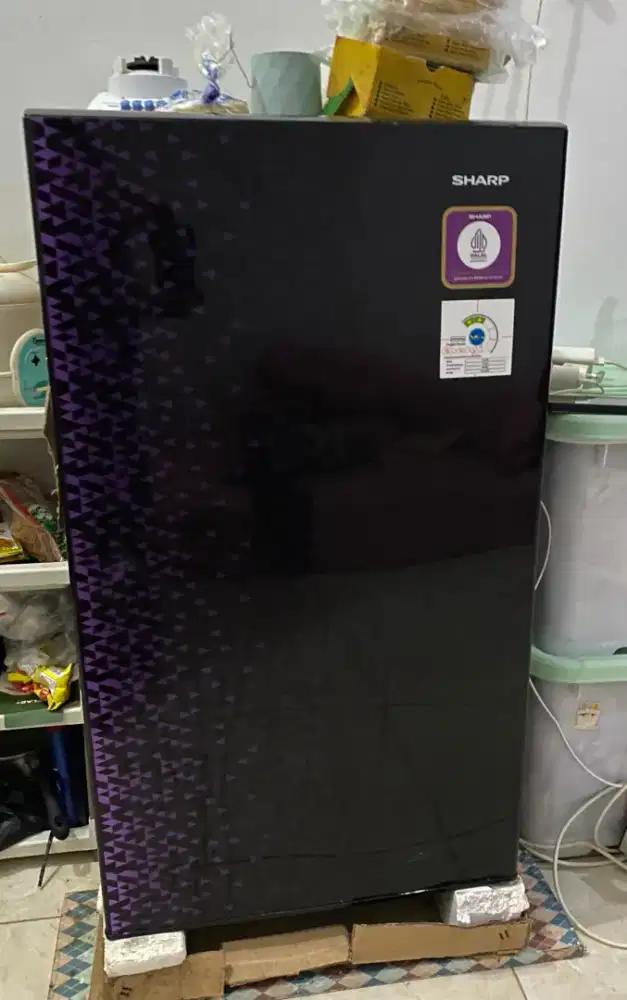 Kulkas Sharp second Kondisi Bagus