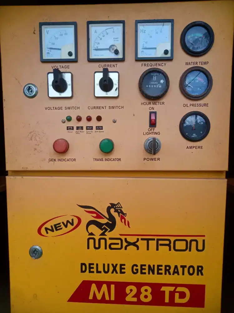 Genset silent 27 KVA Pakaian 63 Jam