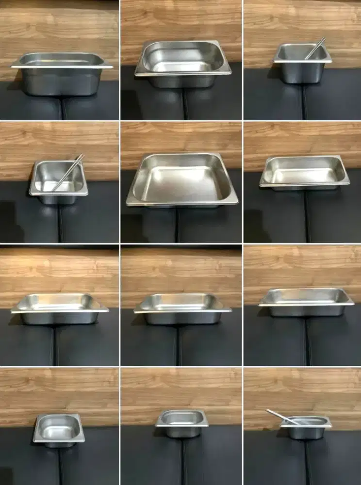 Food Pan Stainless Serbaguna / Wadah Makanan Pesta Food Grade Murah