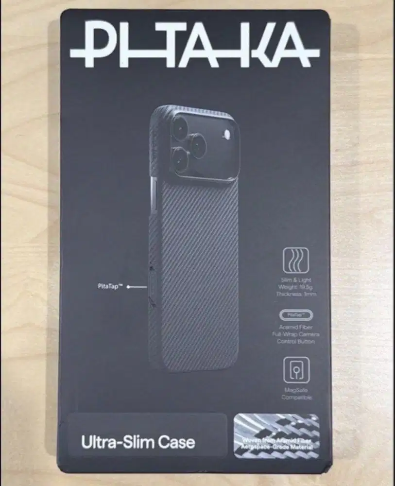 apple iphone 17 pro max promax PITAKA carbon ultra slim