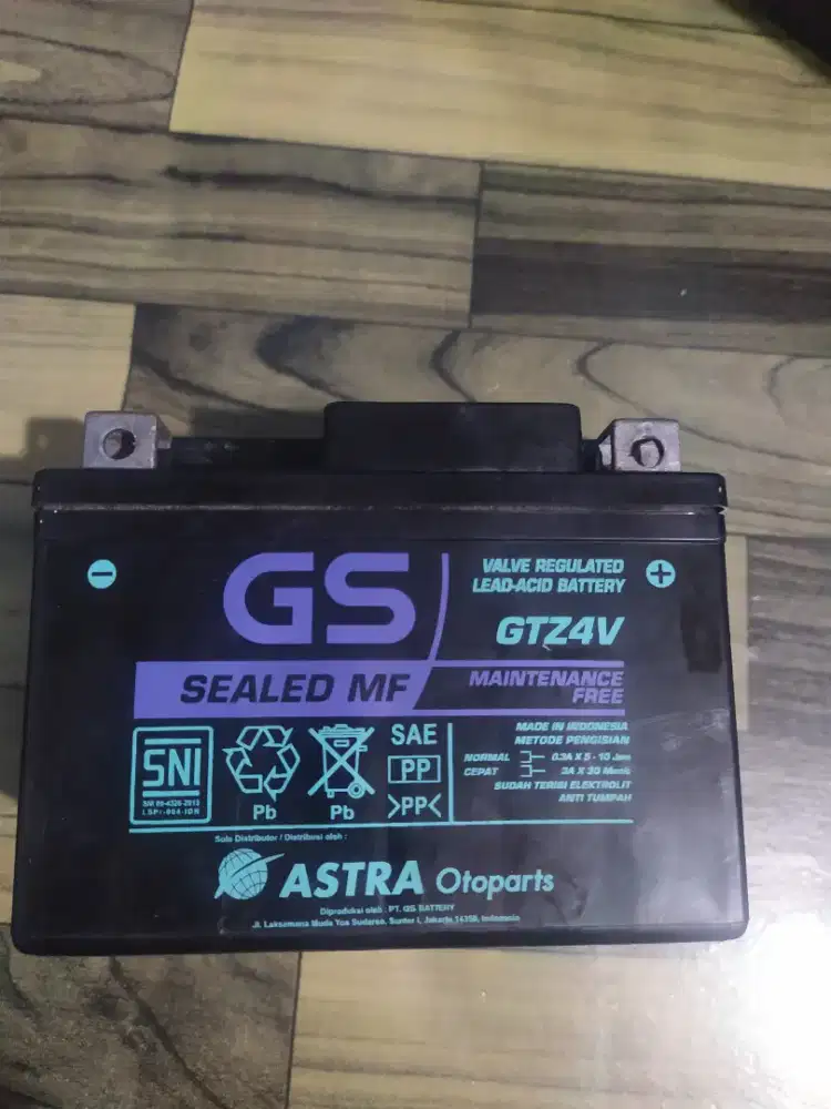 Aki motor bagus gs astra