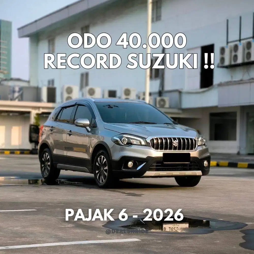 KM 40.000 ANTIKK !! PAJAK 6/2026 SUZUKI SX4 SCROSS AT 2018 MURAH BGT