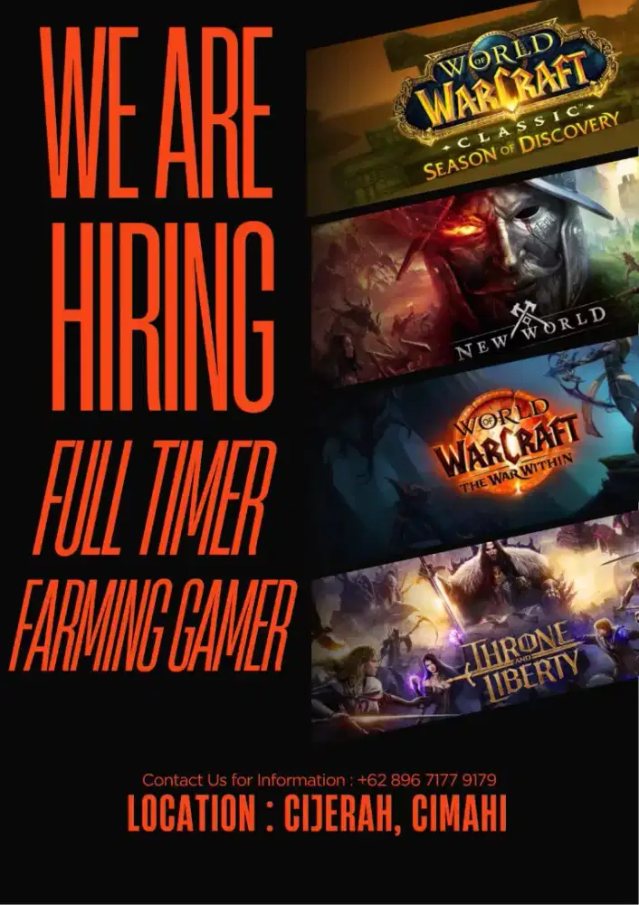 Full timer farming gamer