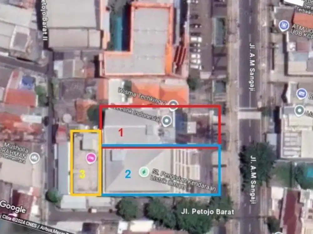 Dijual Gedung Perkantoran - Jakarta Pusat, Jl AM. Sangaji