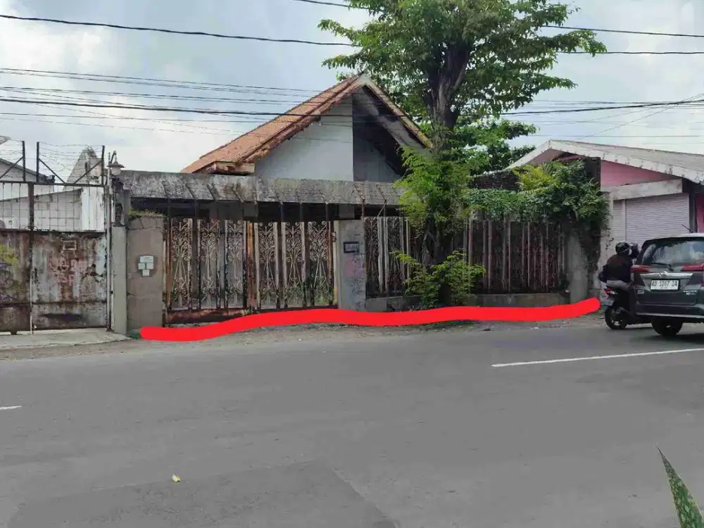 Dijual pekarangan dekat manahan solo