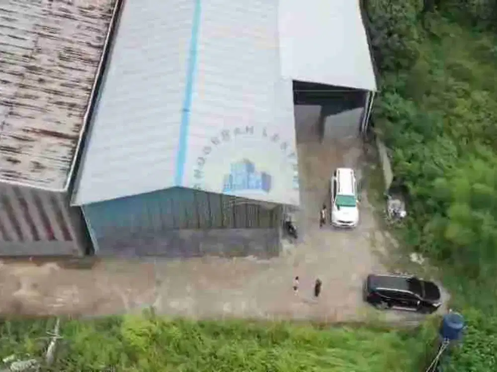 Dijual Gudang Murah di Kutruk, Tigaraksa - Tangerang. Akses Container 40 Feet!