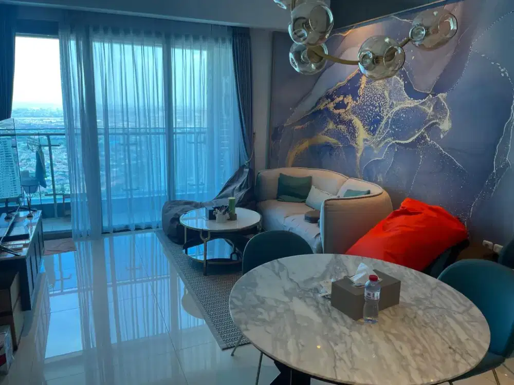 JUAL APARTMENT SURABAYA LA RIZ 2 BEDROOM FURNISH MURAH