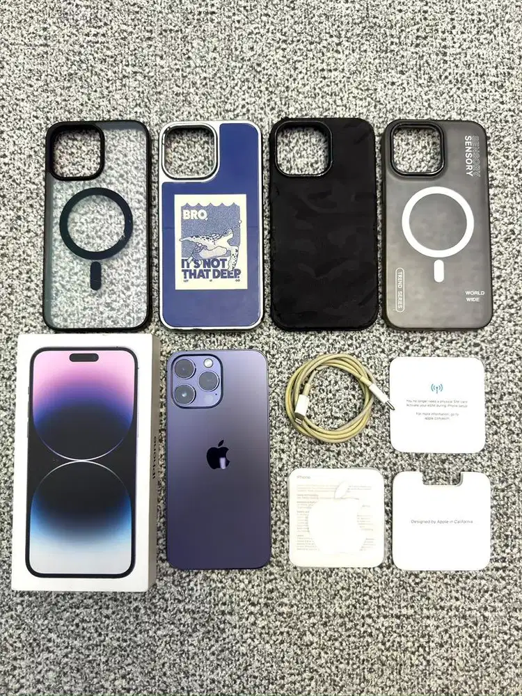 Iphone 14 Pro Max 256Gb Purple Fullset