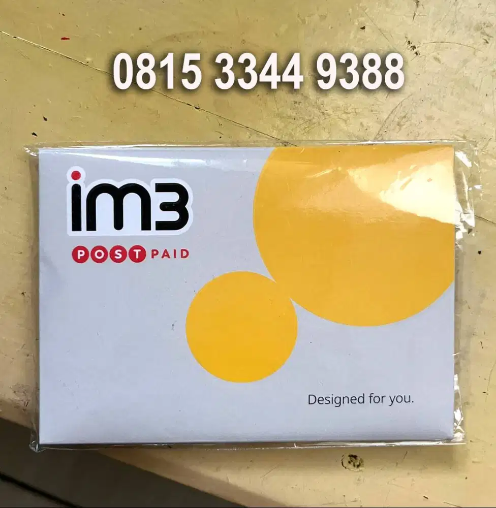 Kartu Perdana IM3 - Platinum Satu TB