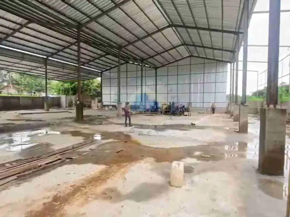 Disewakan gudang di Ciangir Legok Tangerang akses container