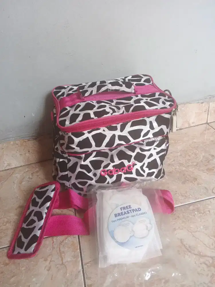 Tas asi GABAG motif sapi free breastpad.