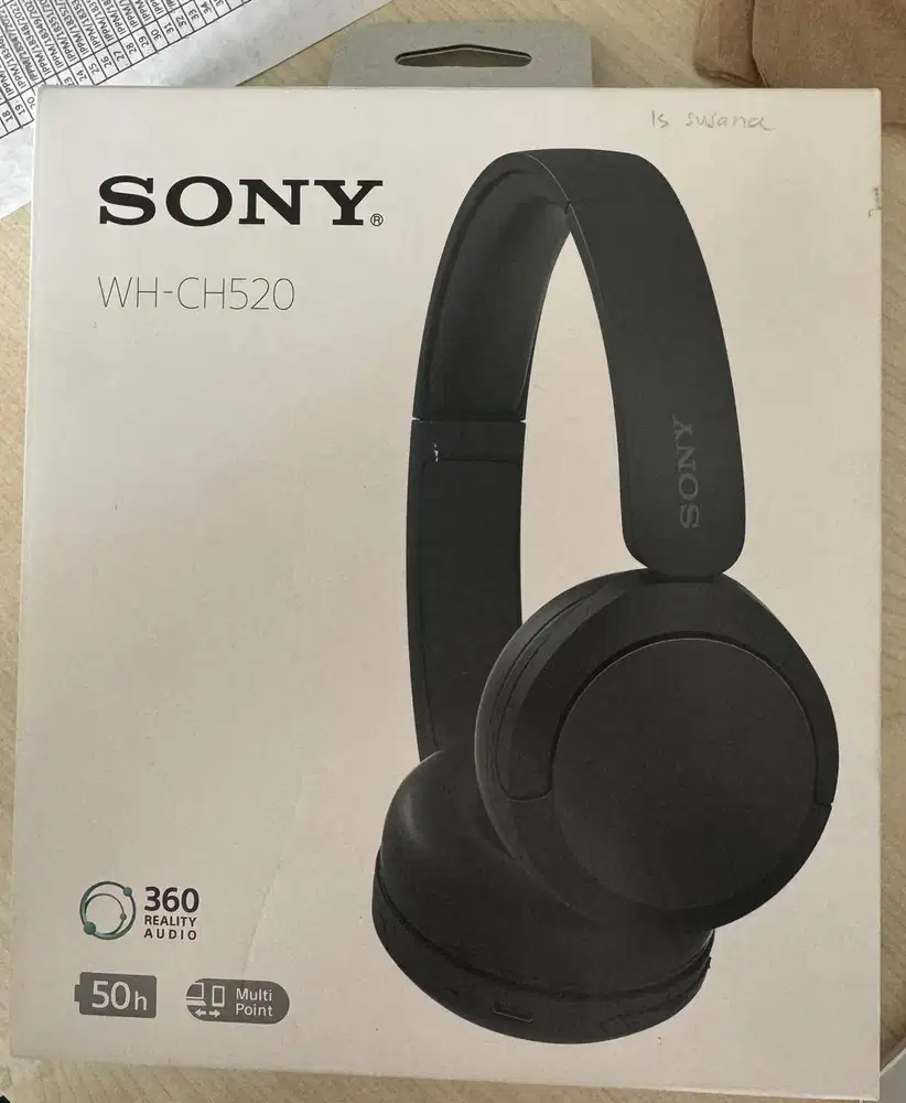 Head Set Sony WH-CH520 - Black