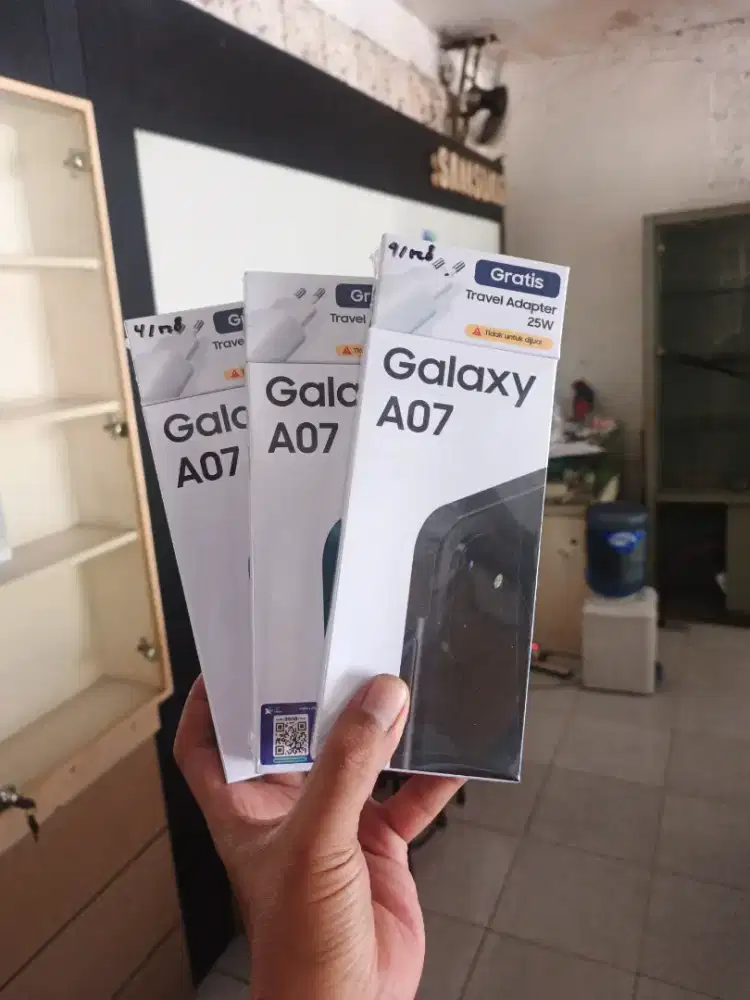 Berminat silahkan WA Samsung Galaxy A07 4/128 Garansi resmi 1thn