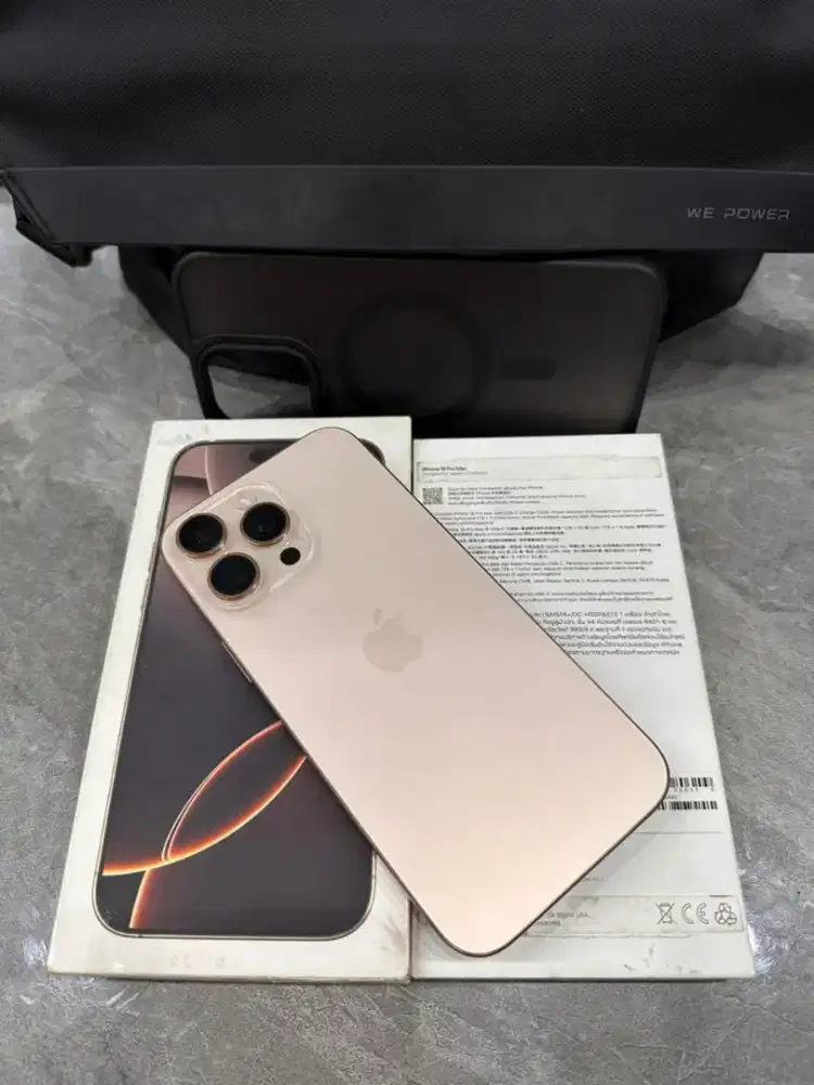 iPhone 16 Pro Max 256gb (Desert Titanium) Beacukai