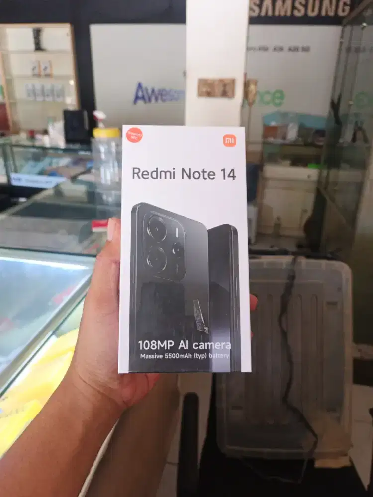 Berminat Silahkan WA Xiaomi Redmi Note 14 8/256 Garansi resmi 15bln