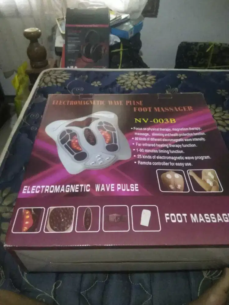 Terapi dan pijat kaki electromagnetic wave pulse