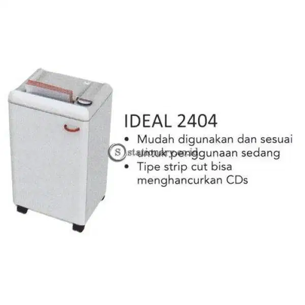 Mesin Penghancur Kertas Merk Ideal 2404