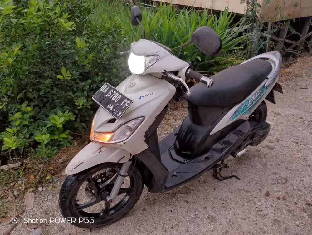 Mio sporty 2008 plat bjm ss lengkap