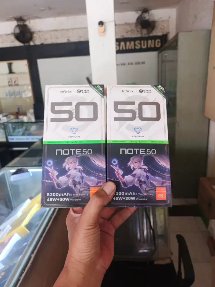 Berminat silahkan WA Infinix Note 50 8+8/256 Garansi resmi 1thn