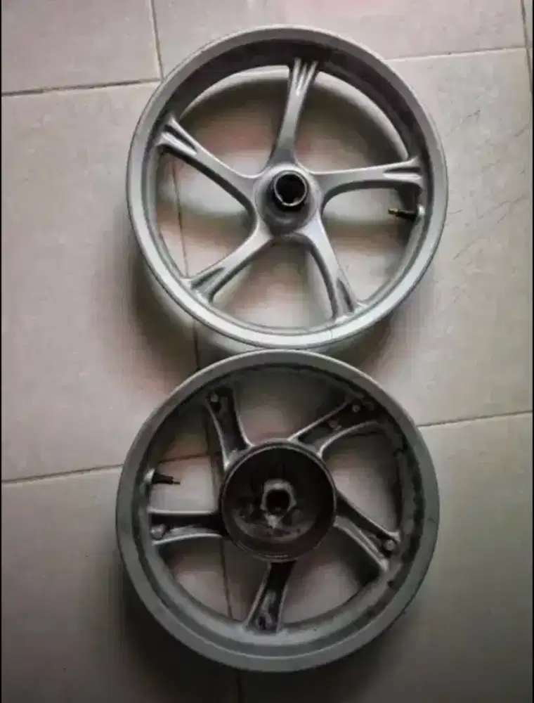 Jual Velg Motor Mio S 2018 ORI Silver