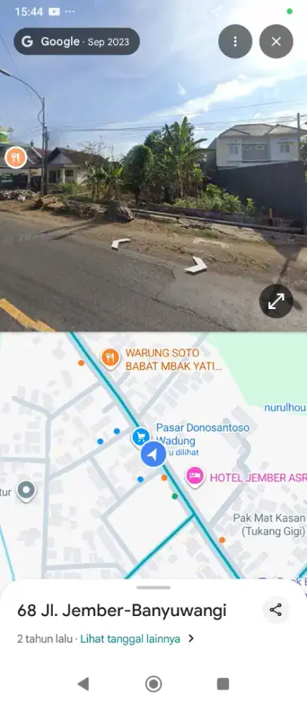 Dijual Tanah Jalan Propinsi