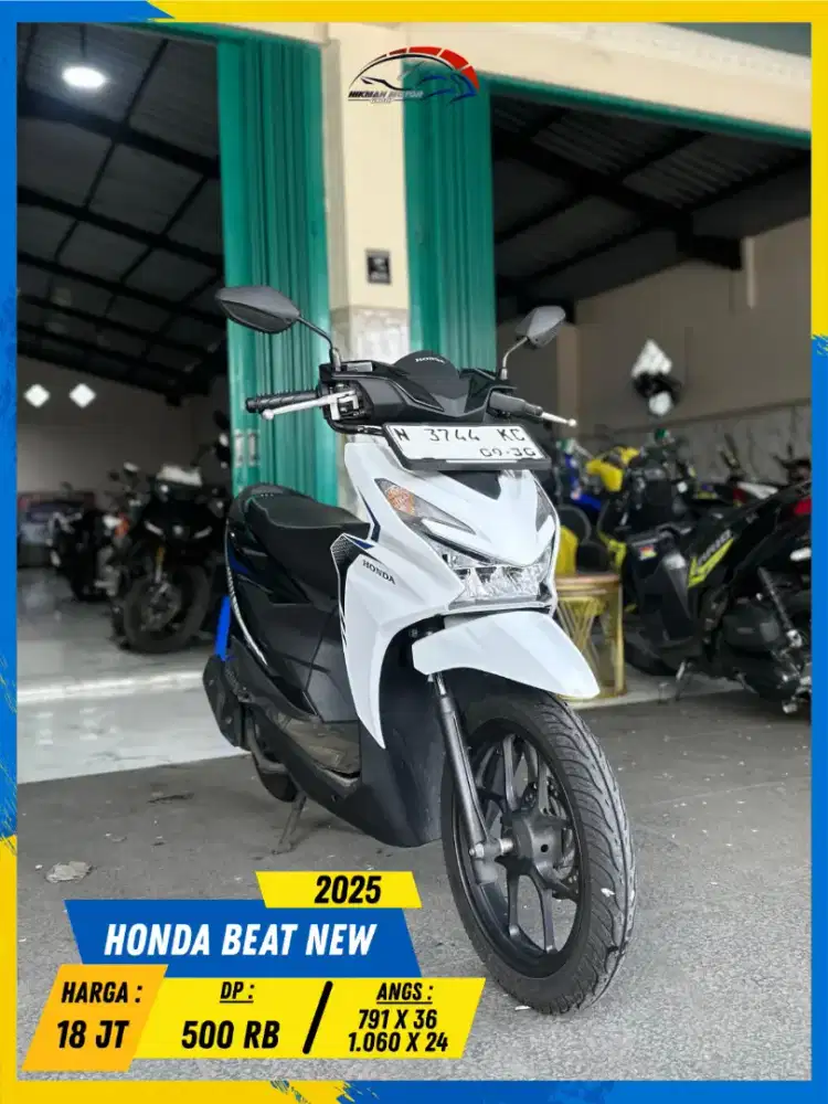 HONDA BEAT NEW 2025 NDANG PANTAU MASZEHH HIKMAH MOTOR KEPUH MALANG