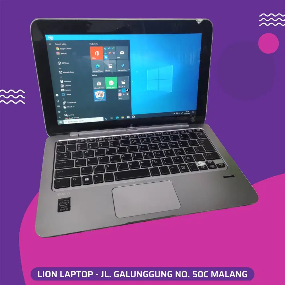 RAM 8GB SSD 256GB Touchscreen HP Elite X2 1011 G1 Tablet [19|01]